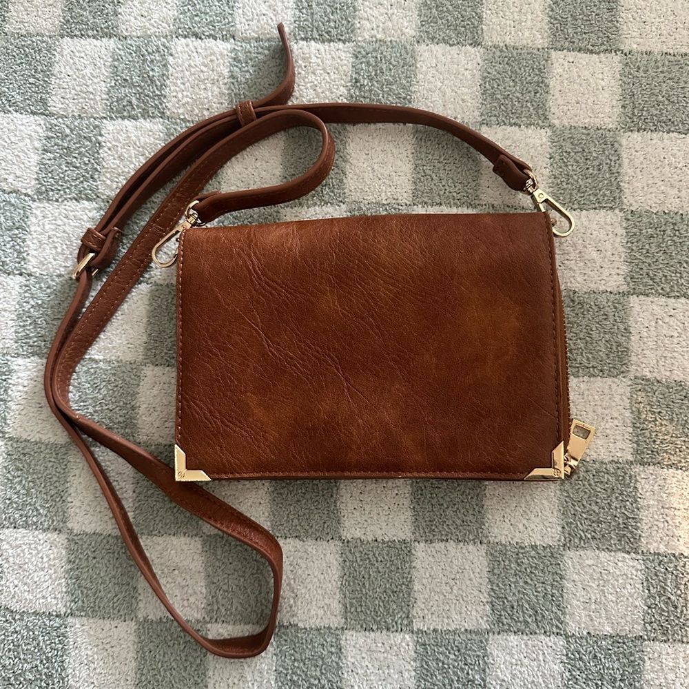 Urban Expressions brown crossbody purse